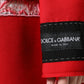 Red Jacquard Wool Women Trenchcoat Jacket