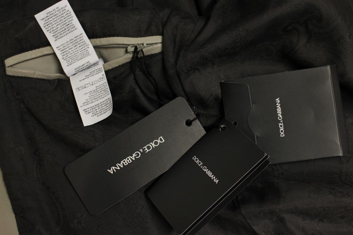 Elegante beige Leder-Lammfelljacke