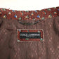 Exclusive Boxer Print Bordeaux Leather Jacket