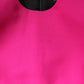 Rosa ärmelloses, figurbetontes Minikleid in A-Linie