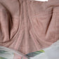 Weißes A-Linien-Midikleid aus Seide mit Blumendruck