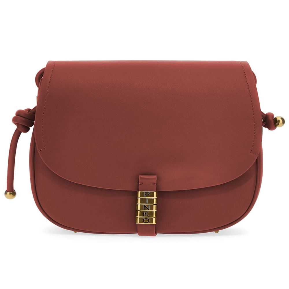 Red Leather Women Crossbody