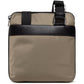 Beige Nylon Messenger Bag