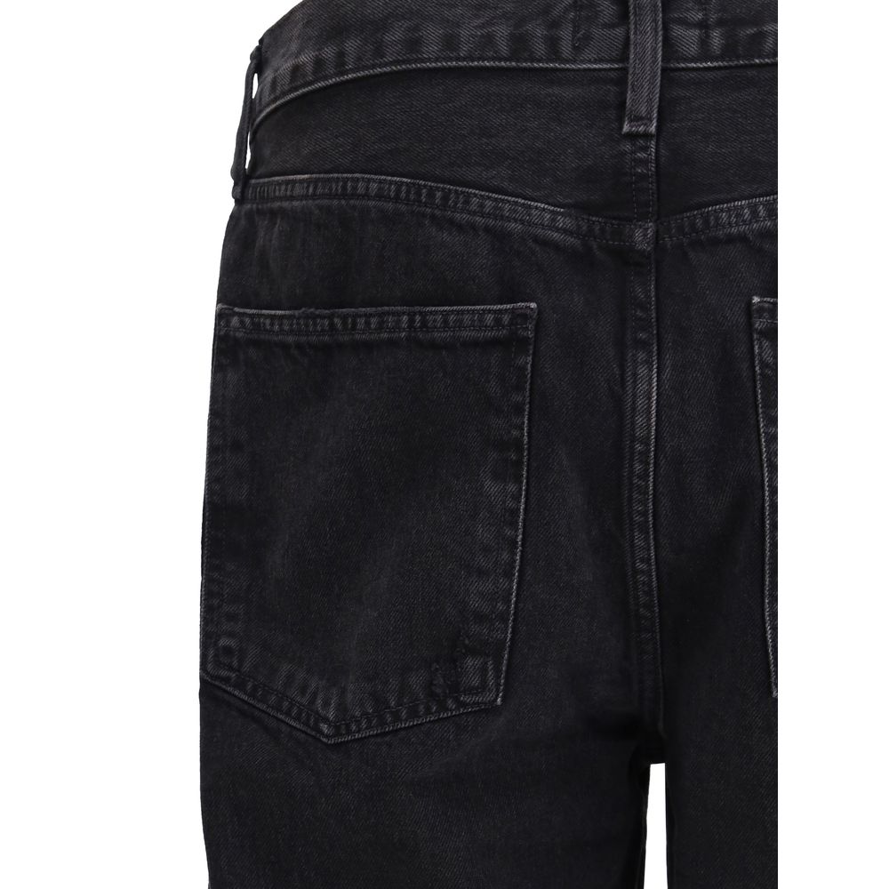 Mid Rise Loose Jeans