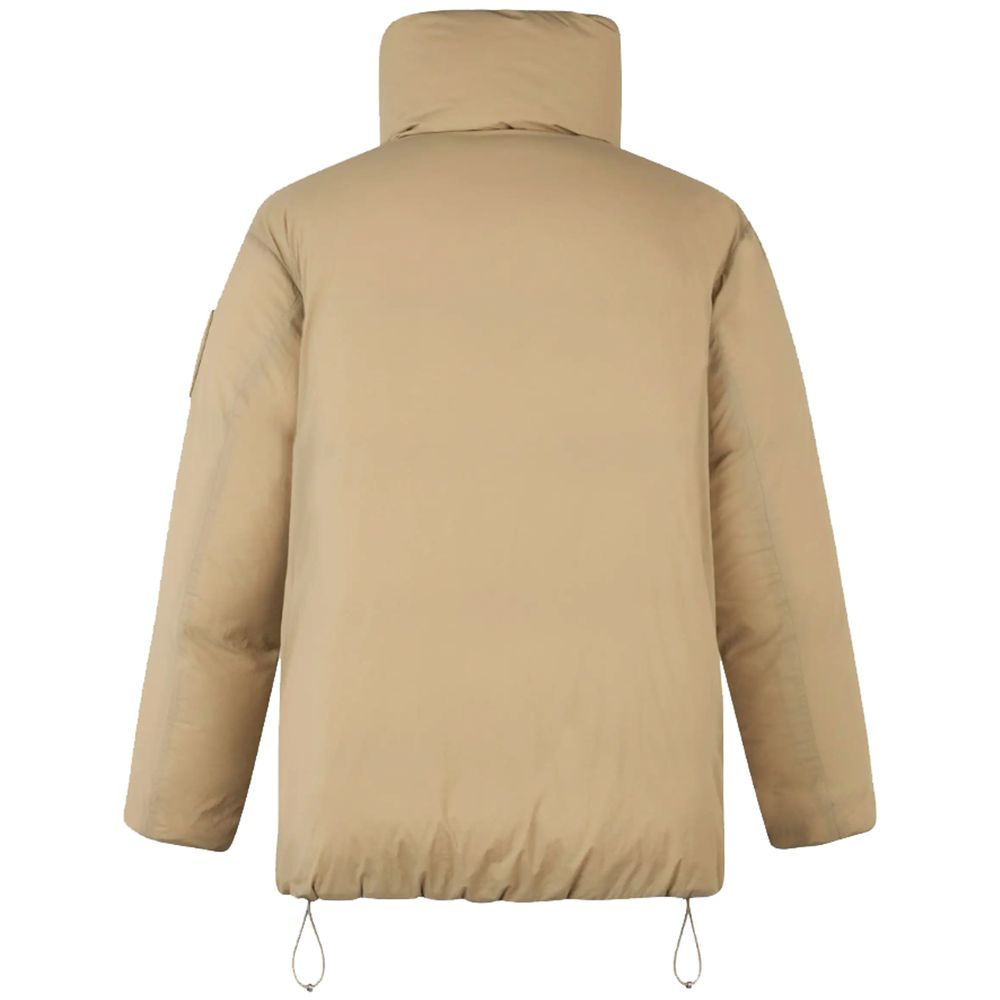 Giacche e cappotti in nylon beige