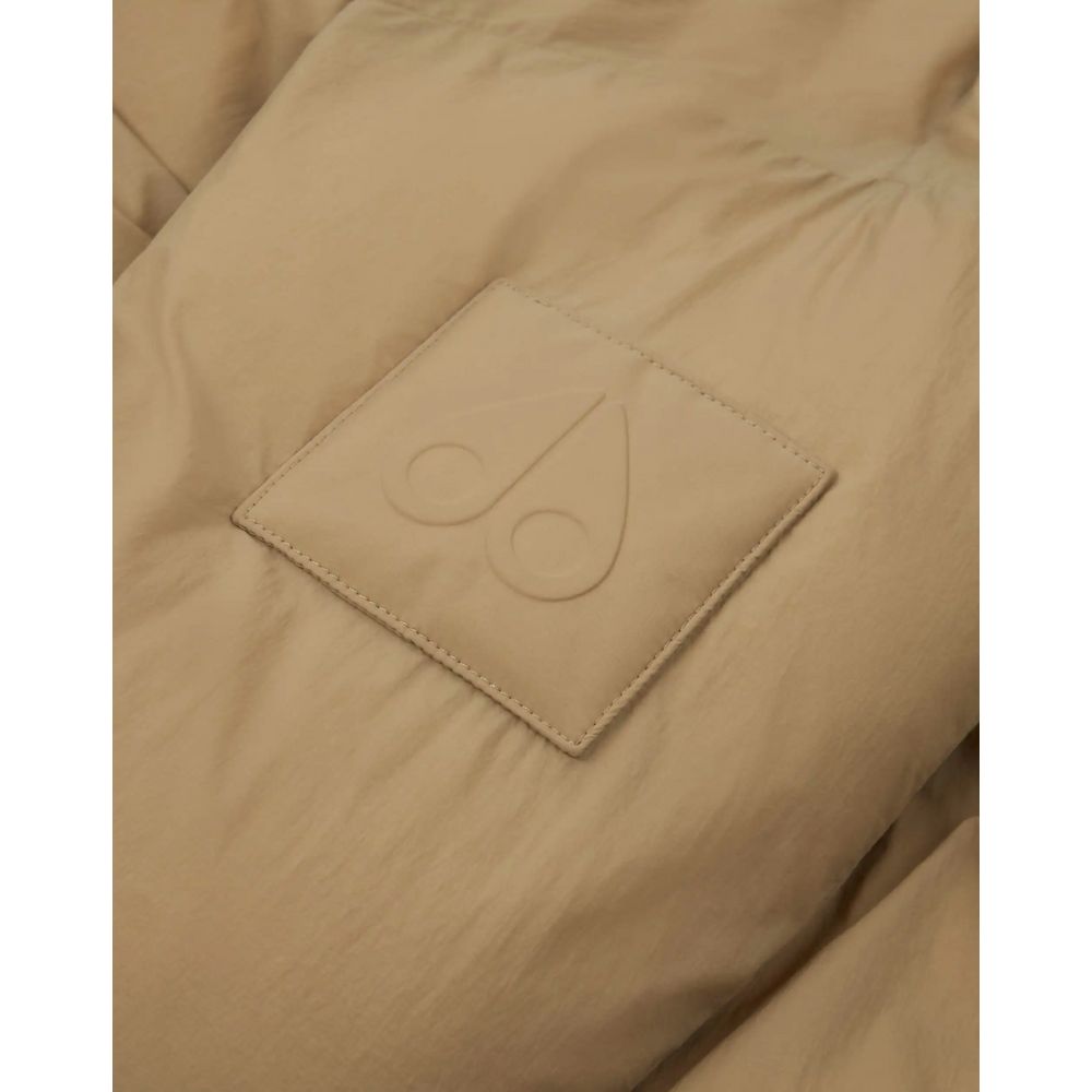 Giacche e cappotti in nylon beige