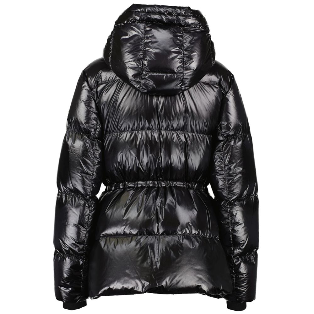 Giacche e cappotti in nylon nero