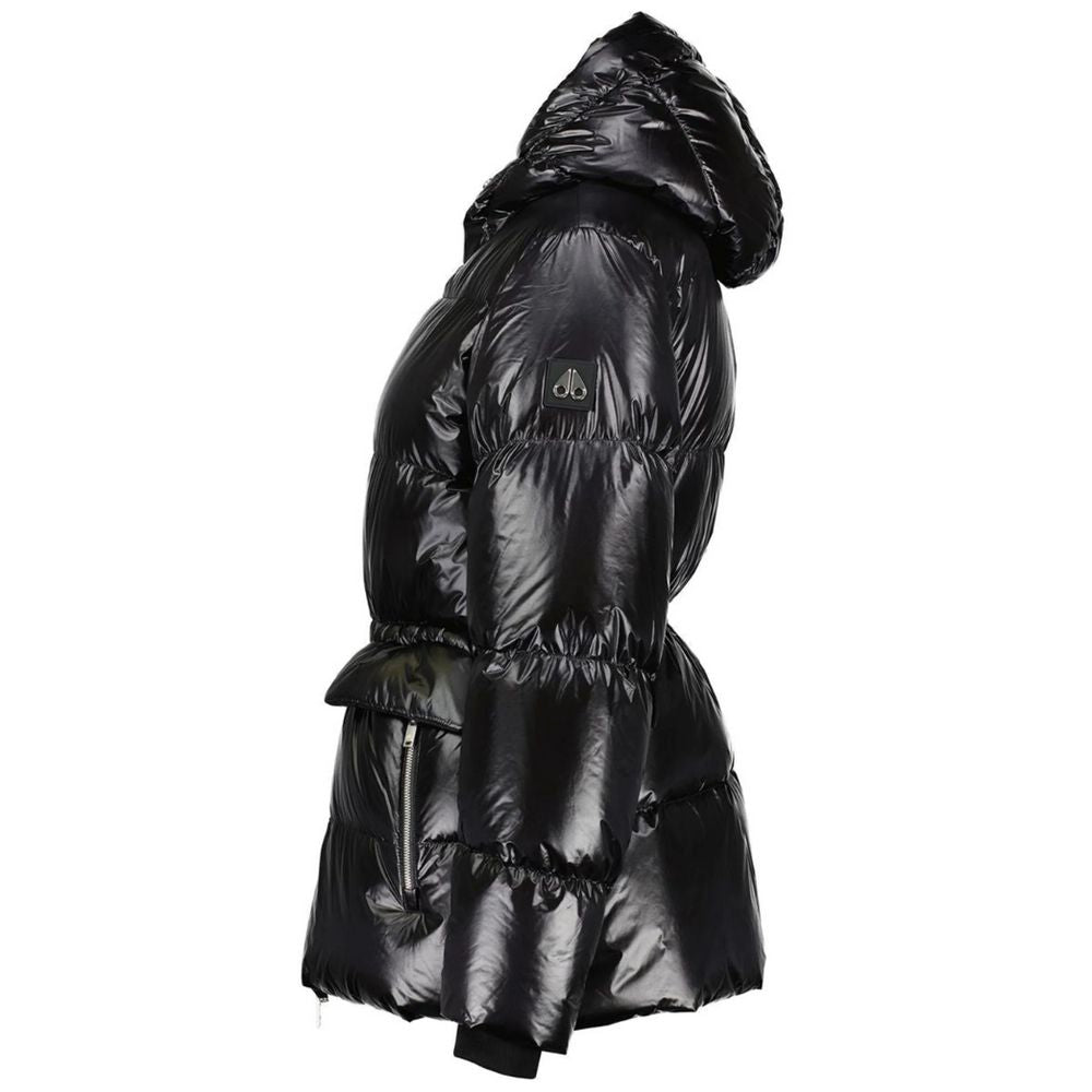 Giacche e cappotti in nylon nero