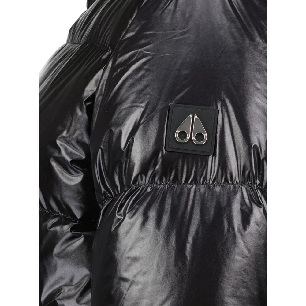 Giacche e cappotti in nylon nero