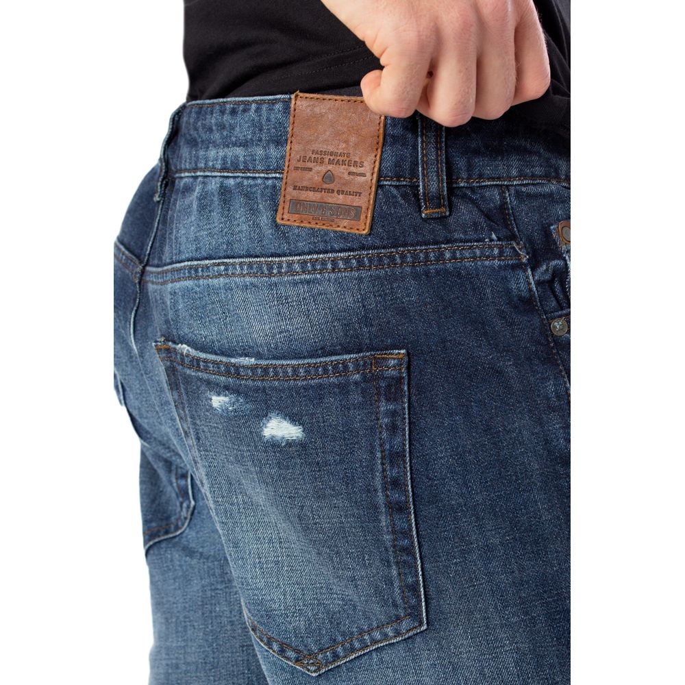 Blaue Jeans und Hose aus Baumwolle