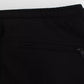 Schwarz Grau Wolle Casual Hose Streifen Hose