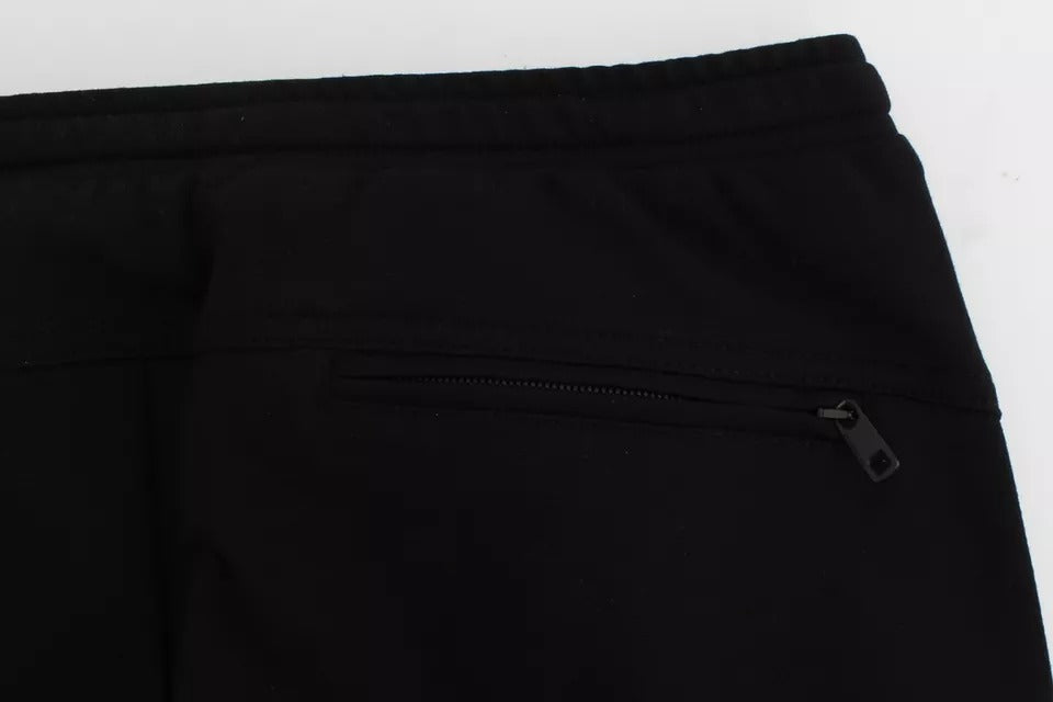 Schwarz Grau Wolle Casual Hose Streifen Hose