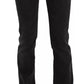 Schwarze Slim Fit-Jeans aus Baumwolle von D&amp;G