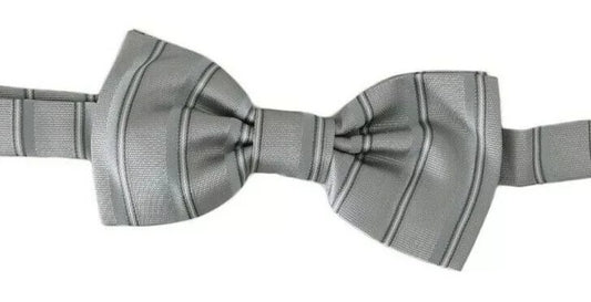 Papillon a farfalla regolabile con fodera grigio chiaro