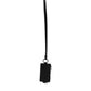 Dolce & Gabbana Black Horse Leather Lanyard Logo Card Holder Wallet