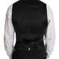 Sleek Double Breasted Slim Fit Wool Vest