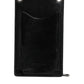 Black Horse Leather Zip Logo Shoulder Neck Strap Wallet