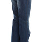 Chic Boot Cut Blue Wash Denim