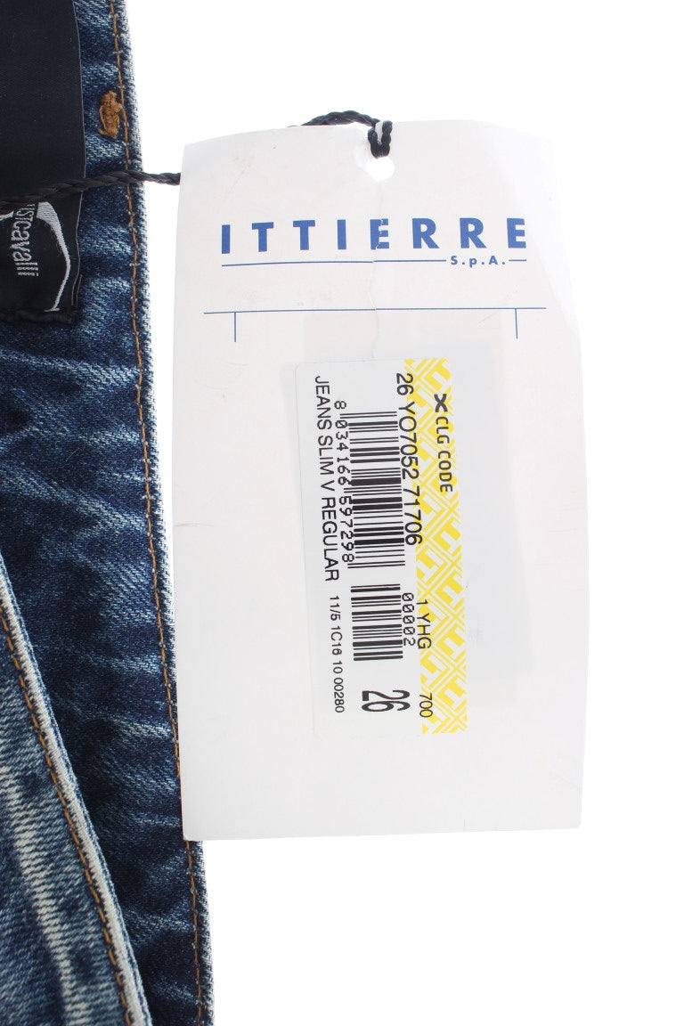 Elegante Flare Fit Blue Denim Jeans