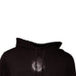 Braunes Herren-Sweatshirt mit Kapuze aus Baumwolle