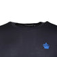 Blue Crown – T-Shirt mit Rundhalsausschnitt und kurzen Ärmeln