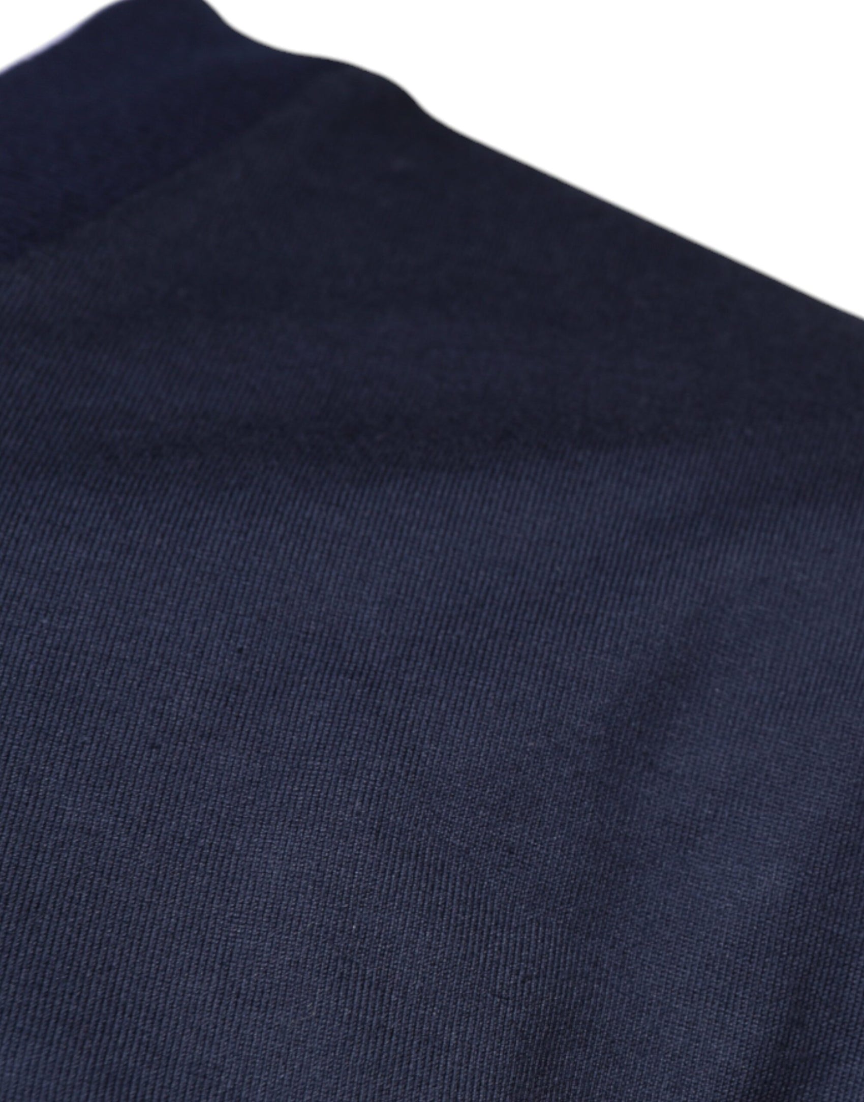Mehrfarbiges Kurzarm-T-Shirt aus Baumwolle mit V-Ausschnitt
