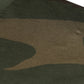 Mehrfarbiges Camouflage-T-Shirt aus Baumwolle mit Rundhalsausschnitt