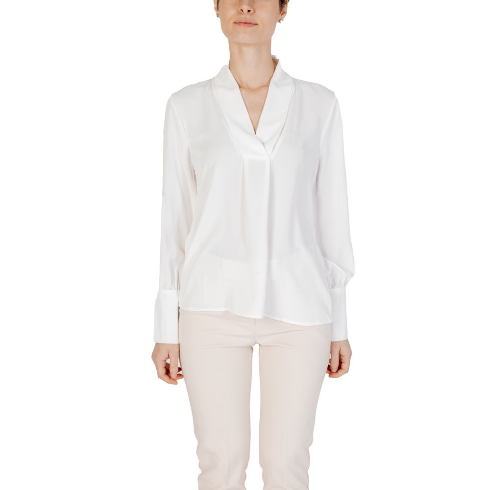 White Polyester Shirt