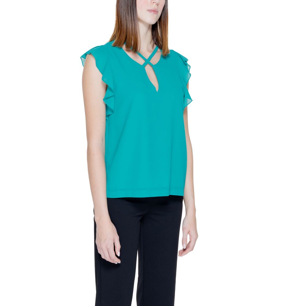 Green Polyester Shirt