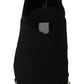 Dolce & Gabbana Black Shark Neoprene Stretch Sneakers Shoes