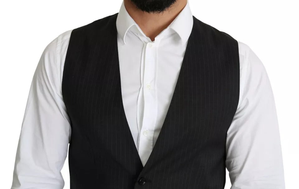 Schwarze Herren Formale STAFF Weste