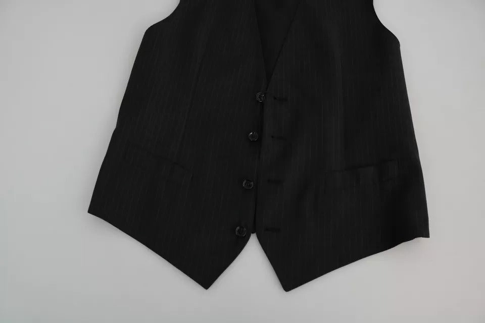 Schwarze Herren Formale STAFF Weste
