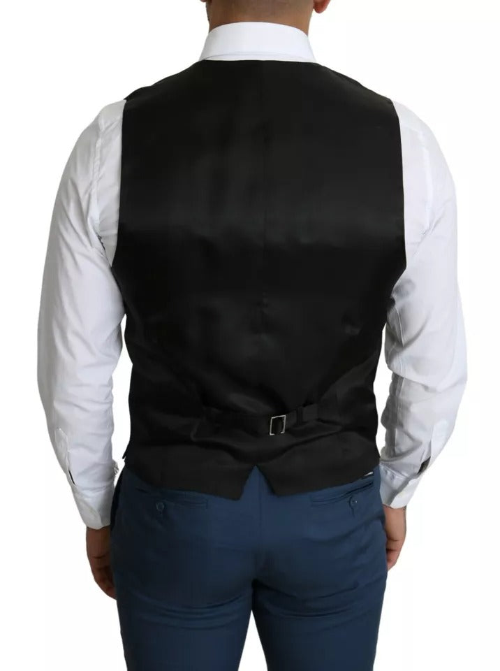 Schwarze Herren Formale STAFF Weste