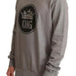 Grauer Pullover aus Baumwolle von Crown King