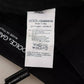 Schwarze Skinny-Jeans aus Baumwollstretch