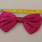 Pink Silk Adjustable Neck Bow Tie Men