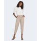 Beige Viscose Jeans & Pant