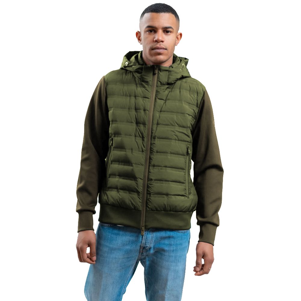 Green Polyester Jacket