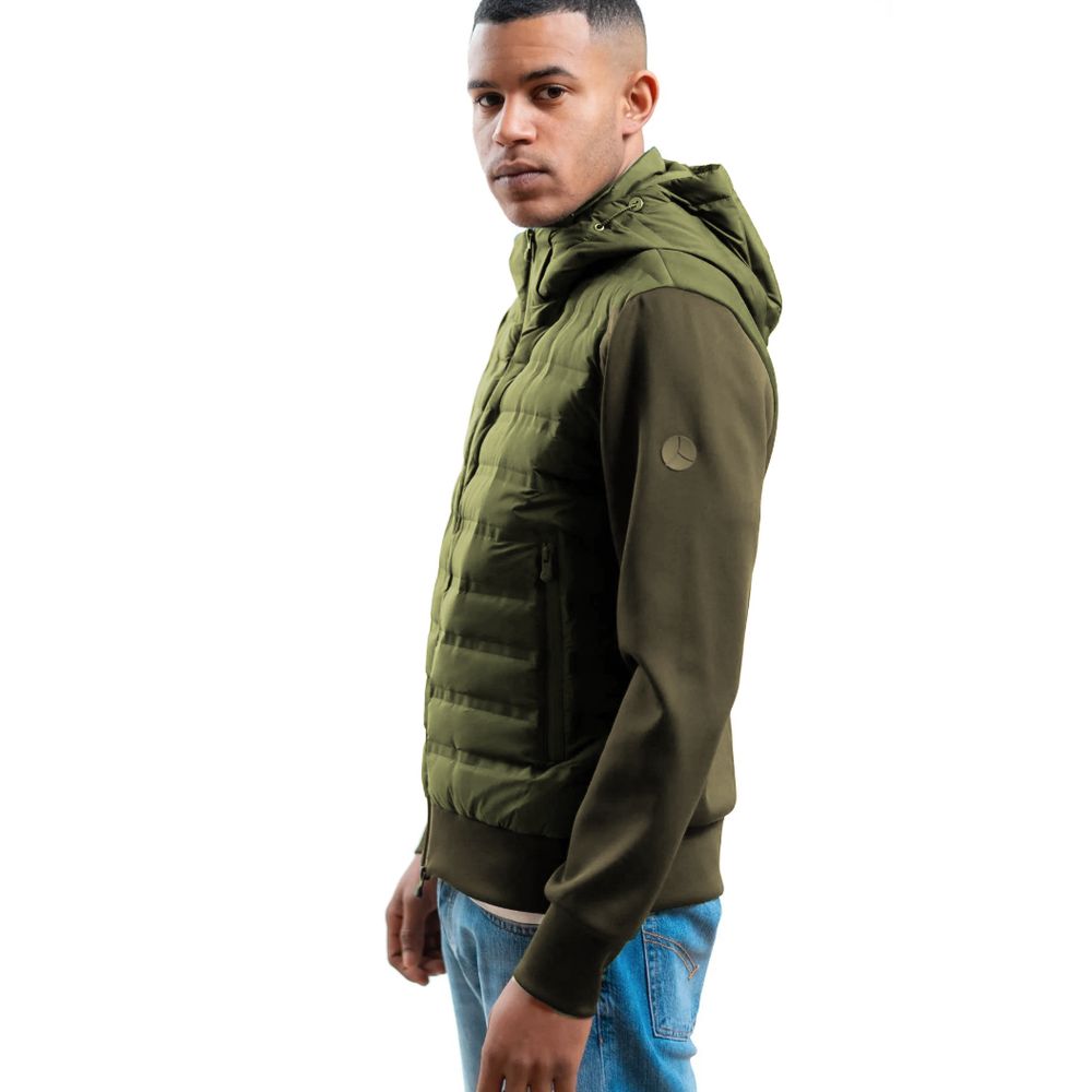 Green Polyester Jacket