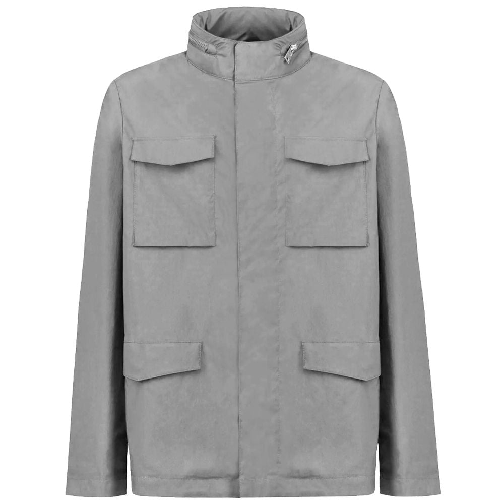 Gray Cotton Jacket