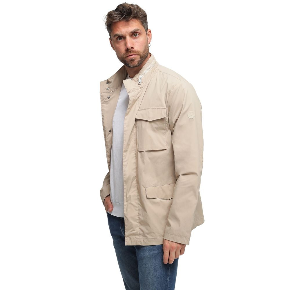 Beige Cotton Jacket