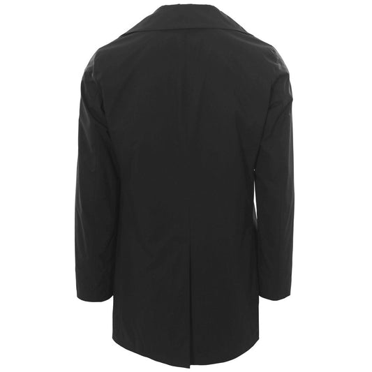 Black Polyester Riciclato Jacket