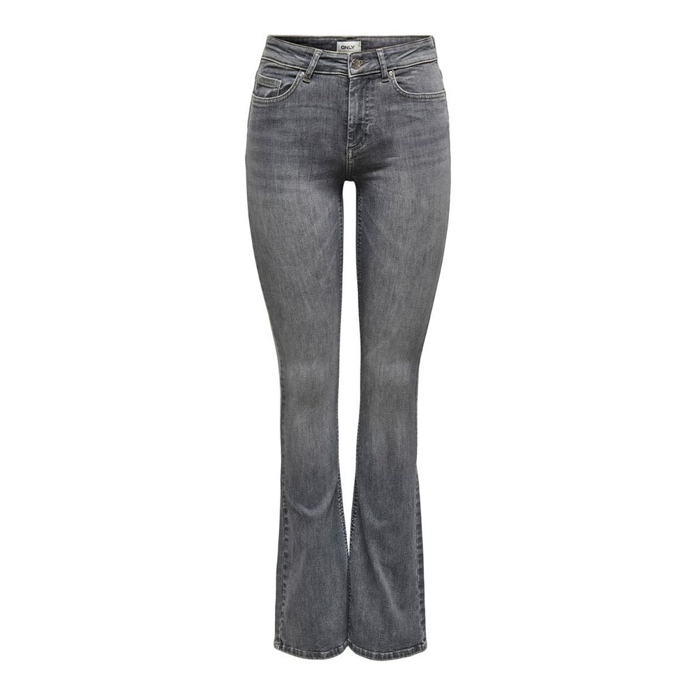 Gray Cotton Jeans & Pant