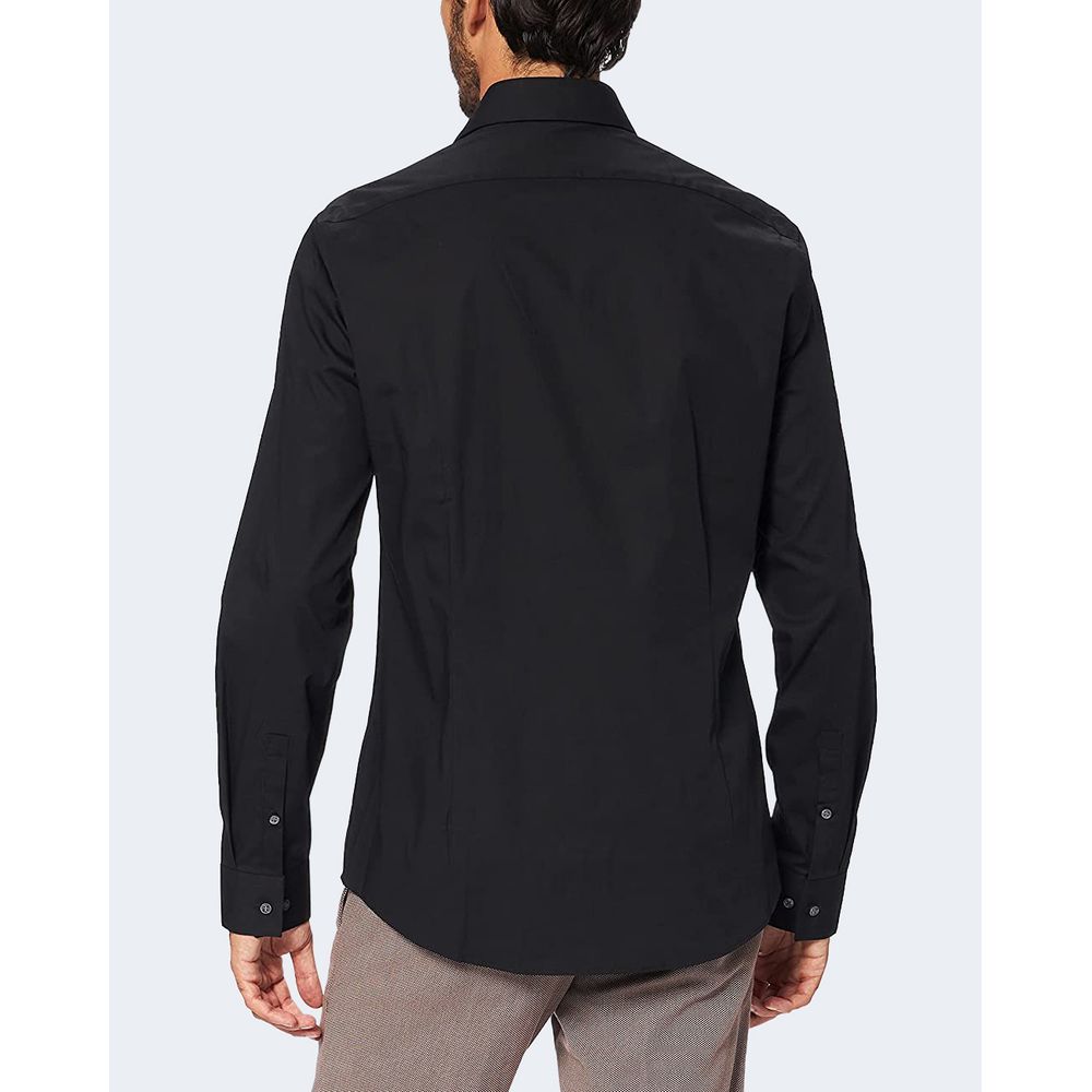Camicia in cotone nero