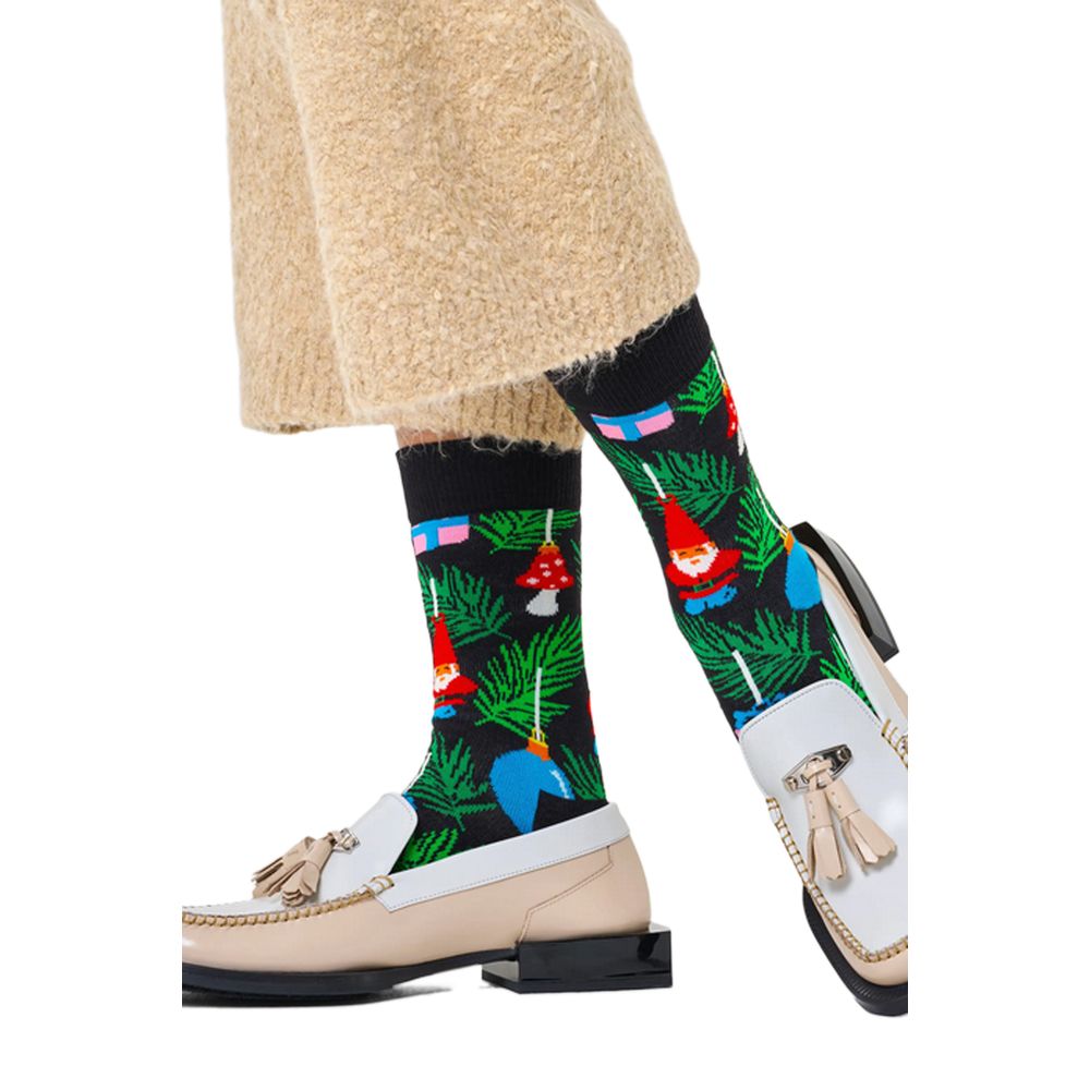 Schwarze Baumwollstrumpfhose und Socken