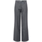 Gray Recycled Polyester Jeans & Pant