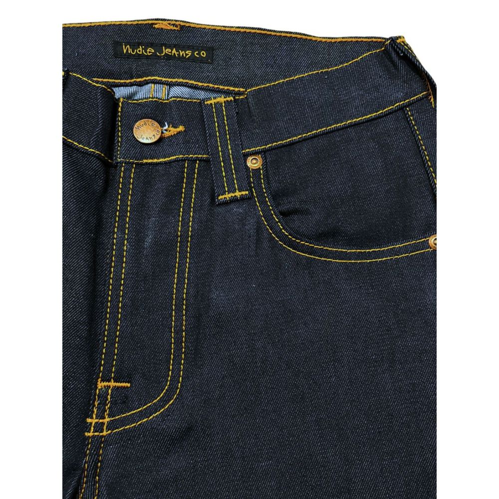 Blaue Baumwolljeans für Damen