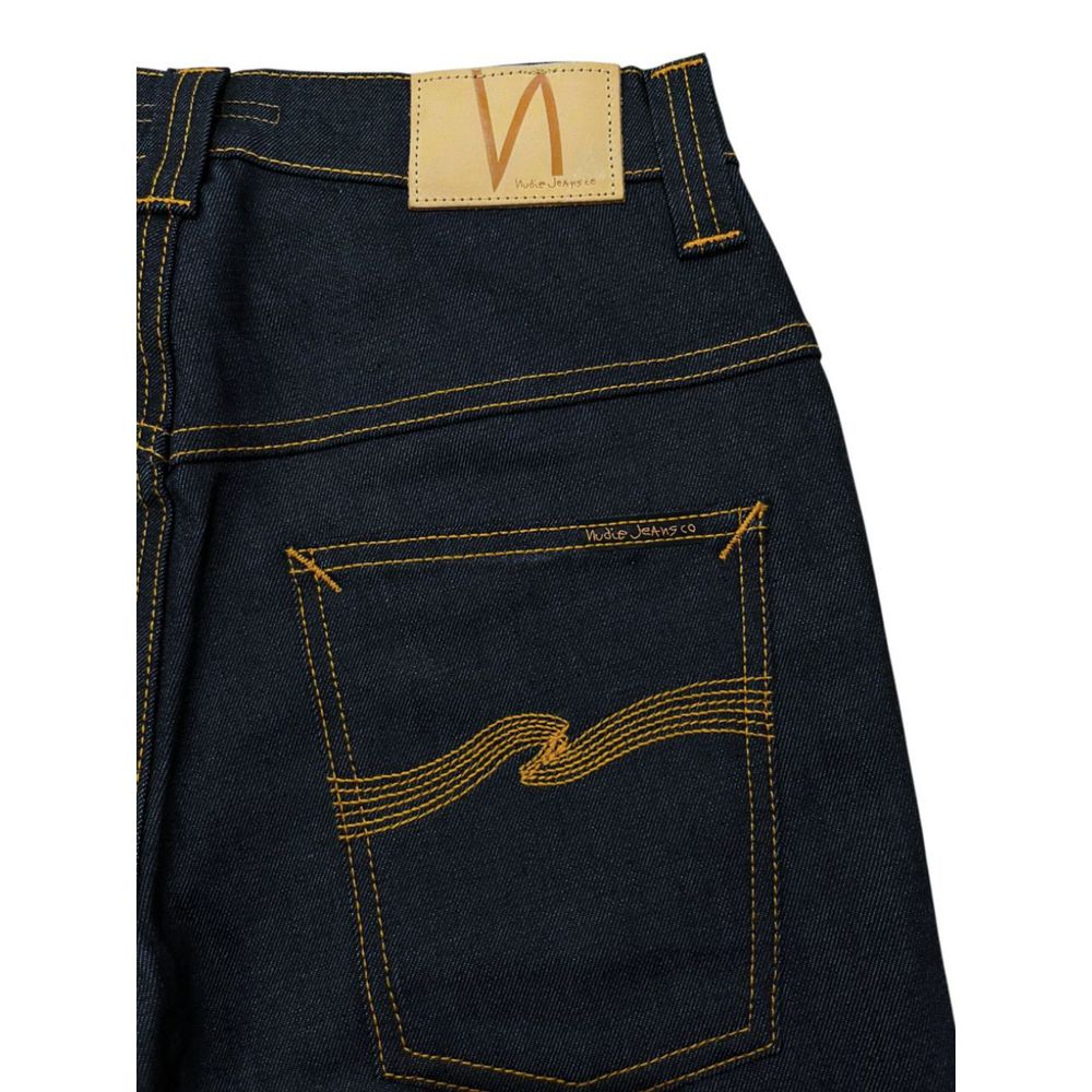 Blaue Baumwolljeans für Damen