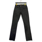 Jeans da uomo in cotone nero