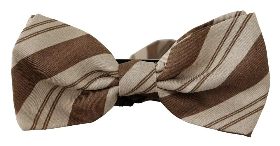 Papillon regolabile con motivo multicolore da uomo